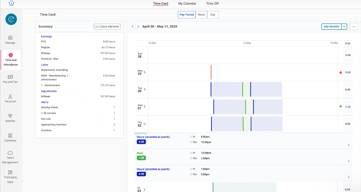 Time & Labor Management