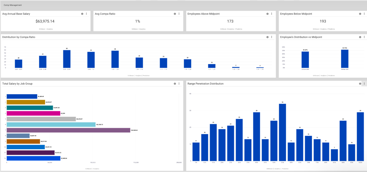 Compensation Mgmt-User Friendly Dashboard