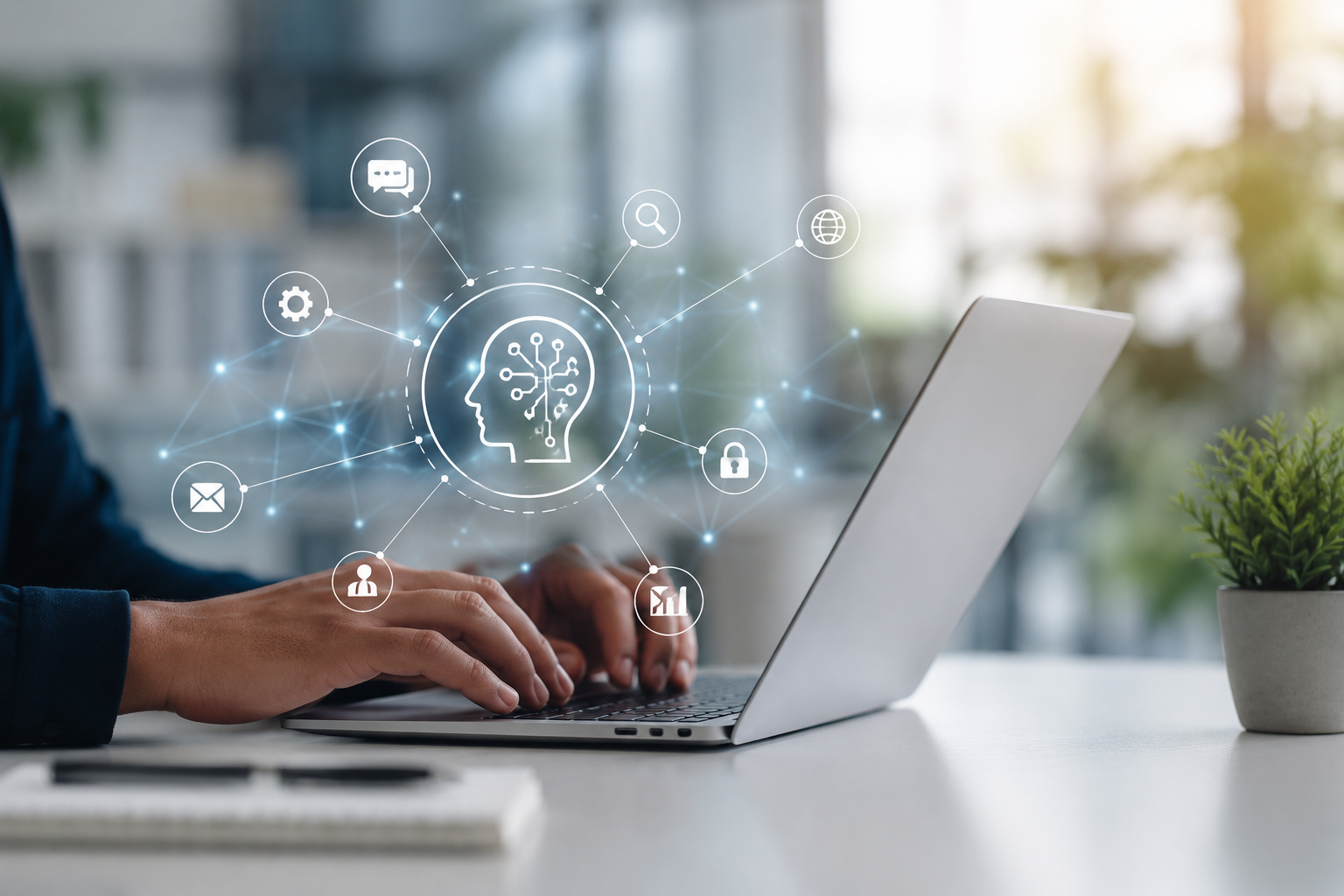 Artificial intelligence technology supporting employees in the modern workplace