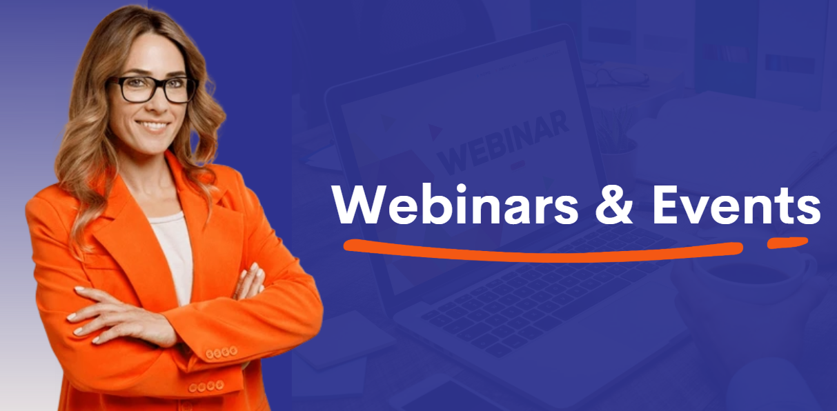 Webinars & Events Banner